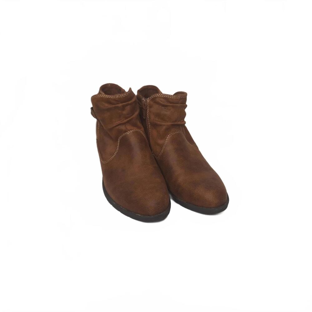 Earth Origins Women's Brown Ankle Boots Size 8M‎